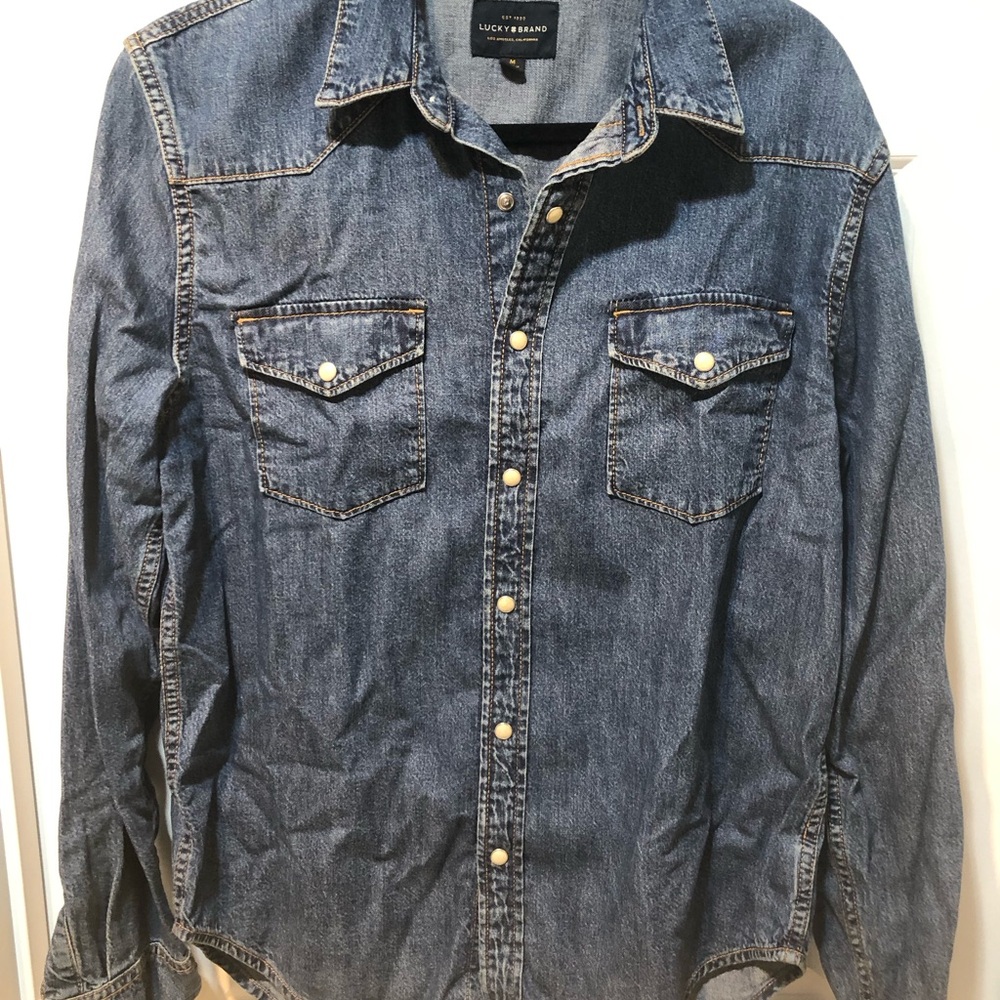 Men’s Lucky Brand Denim Shirt